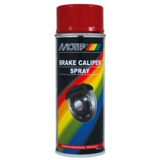  Motip Эмаль  аэрозольная для суппортов и тормозных барабанов автомобиля красная, 400мл 