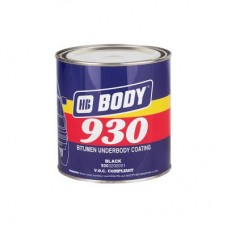 Автомобільна мастика Body 930 – 1 кг (Чорний)
