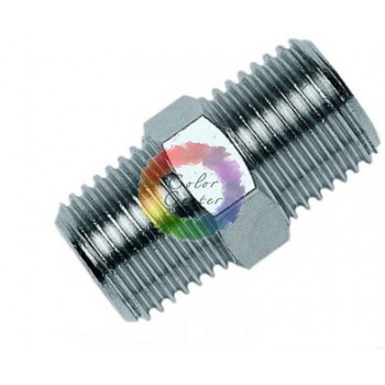  GAV 1219/2 Переходник 1/4M-1/4M, Италия, 1шт