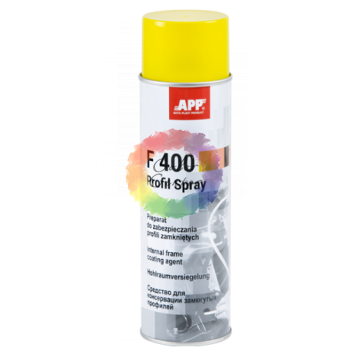 Засіб для захисту замкнених профілів бурштиновий APP Profil F400 0,5 л Aerozol