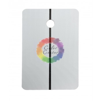  Colad  Тест - карта металлическая белая, 1шт