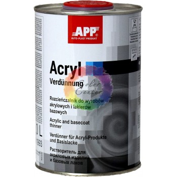 APP 030100 Розчинник для акрилових продуктів та баз, 1л