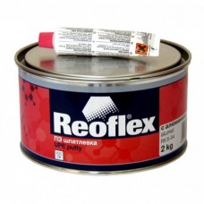 Шпаклівка з алюмінієм Reoflex Putty Alumet, 2 кг