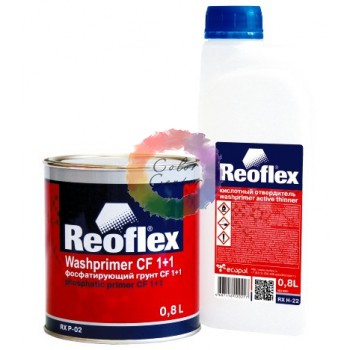 Фосфатуючий кислотний грунт Reoflex CF 1+1 з затверд. 0,8 л + 0,8 л