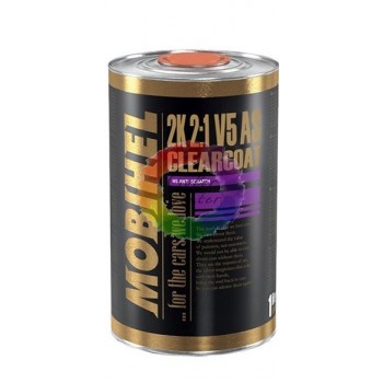 Mobihel Лак 2К MS акриловий безбарвний V5 (не вимагає розчинника) 1л