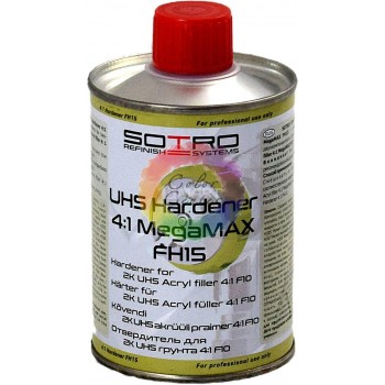 Затверджувач SOTRO до акрилового грунту UHS 4:1, Megamax Hardener FH15, 0,2 л (нормальний)