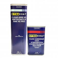  Лак акриловий безбарвний Dyna HS 6000 Fast, 5л + затв. 2,5л
