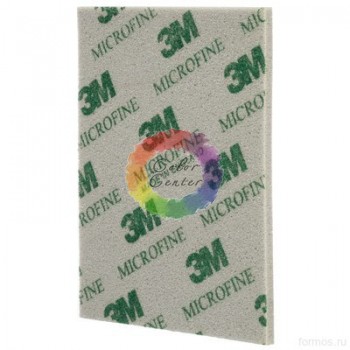 3M 2600 Абразивна губка Microfine / мікротонка 115 х 140 мм, 1шт