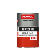 Акриловий грунт для авто Novol PROTECT 300 4+1, чорний, 1 л (без затверджувача)