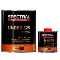 Грунт акриловий SPECTRAL 87241 Under 325 P5 мокрий по мокрому, 3:1 чорний, 0,75 л + Затверджувач Н6525, 0,25 л