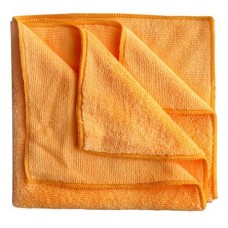 APP DMF Cloth салфетка беспылевая из микрофибры двухсторонняя,  40см x 40см, оранжевая, 3шт