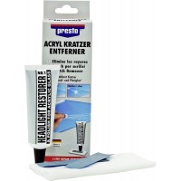 Набір для видалення подряпин з авто Presto "Acrylic scratch remover" для акрилу та оргскла 50 гр