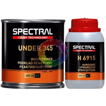 Кислотний грунт, реактивний Novol Spektral 345, 0,2л + затверджувач 0,2 л