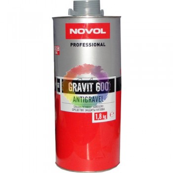 Гравітекс, антигравійне покриття Novol GRAVIT 600 MS - 1,8 кг (Чорний)
