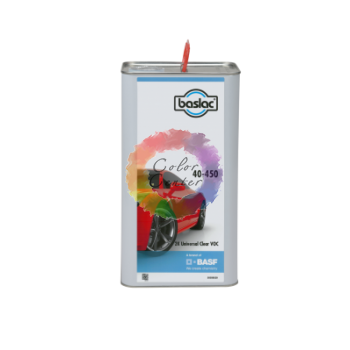 BASLAC 40-450 Лак прозорий HS VOC, пропорція 2:1, 5л, без затверджувача