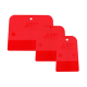 Шпатель для шпатлівки пластиковий із сополімеру APP 250305 (3 шт)