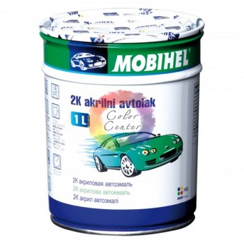 MOBIHEL Акрилова Автоемаль 2К Сніжно-Біла 202, 0,75л