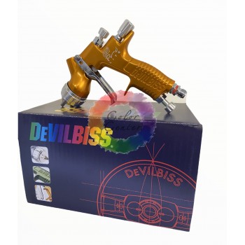  DeVilbiss Краскопульт GTi Pro Lite GOLD, 1,3
