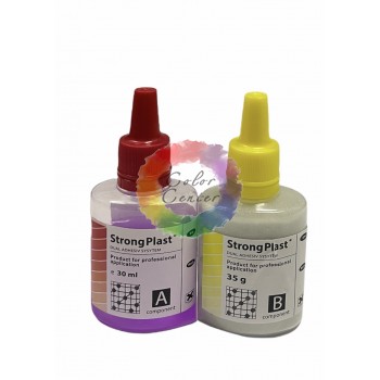 2-х компонентний автомобільний клей Strong Plast 30 мл+35 г