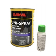Шпаклівка розпилююча RANAL UNI-SPRAY 1,2 кг