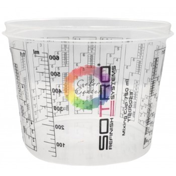 Мірна тара для змішування лакофарбових матеріалів  SOTRO, 600/750 мл