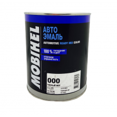 Емаль алкідна для авто 1К Mobihel 000 - 1 л (Чорна)