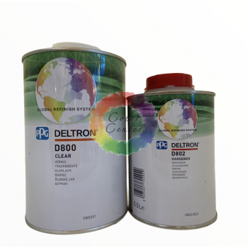 Лак акриловий PPG D800 1л+затверджувач D802 0,5л
