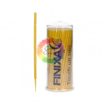 Finixa Палочки для устранения дефектов, 100 шт желтые
