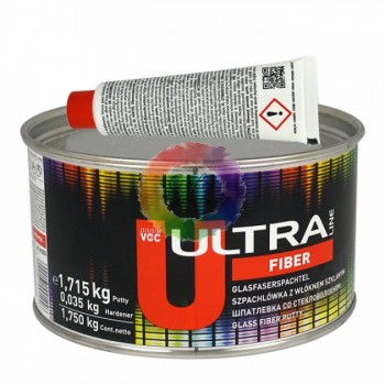 Шпатлівка автомобільна зі скловолокном Novol Ultra Line Fiber, 1,75 кг