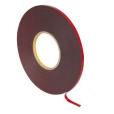 Двостороння клейка піноакрилова стрічка PT1100 3М 80320 12 мм х 20 м х1,1 мм (Чорна)