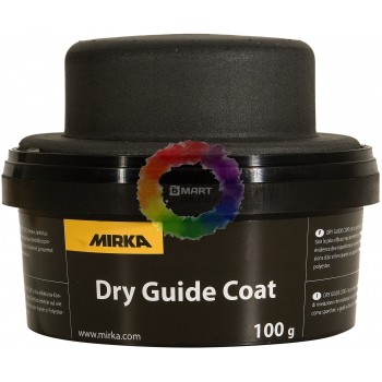 Сухе проявне покриття Mirka з подушкою-аплікатором, чорне 100 гр