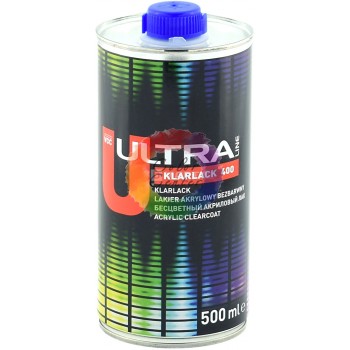 Лак Акриловий безбарвний Ultra Line Novol 400 2+1, 0,5л, без затверджувача